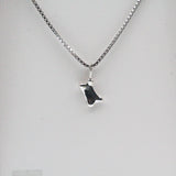 Sterling Silver Bone Pendant