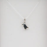 Sterling Silver Bone Pendant