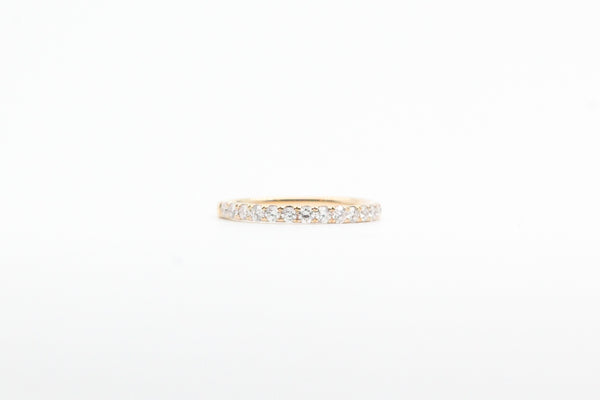 Yellow Gold Lab Grown Diamond Band